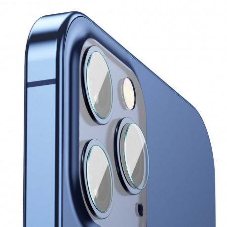 Baseus Gem Lens 2x ochranné sklo na kameru na iPhone 12 Pro Max / iPhone 12 Pro (SGAPIPH61P-JT02)