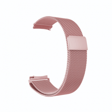 Bstrap Milanese remienok na Samsung Galaxy Watch 4 / 5 / 5 Pro / 6, rose pink (SSG016C05)