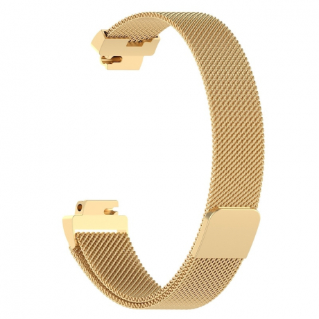 BStrap Milanese (Small) remienok na Fitbit Inspire, gold (SFI004C06)