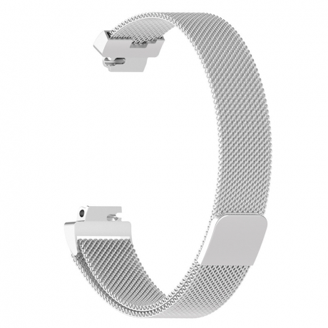 BStrap Milanese (Large) remienok na Fitbit Inspire, silver (SFI004C04)