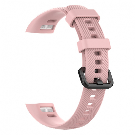 BStrap Silicone Line remienok na Honor Band 4, pink (SHO001C06)