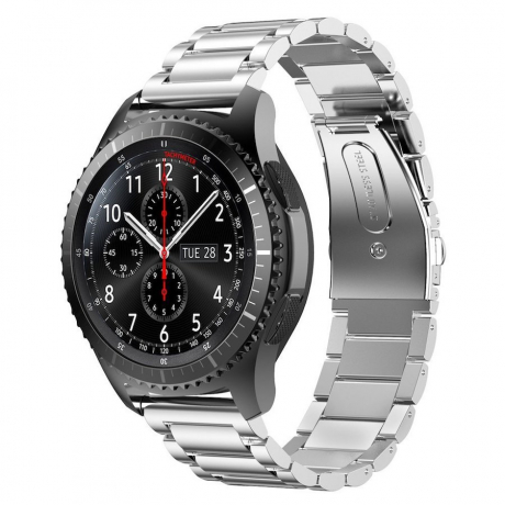 BStrap Stainless Steel řemínek na Samsung Galaxy Watch 3 45mm, silver (SSG007C0401)