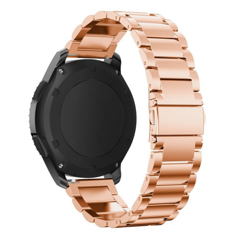 BStrap Stainless Steel remienok na Huawei Watch 3 / 3 Pro, rose gold (SSG007C0311)
