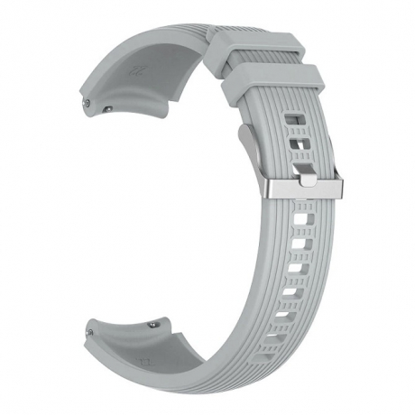 BStrap Silicone Davis řemínek na Huawei Watch 3 / 3 Pro, gray (SSG008C0312)