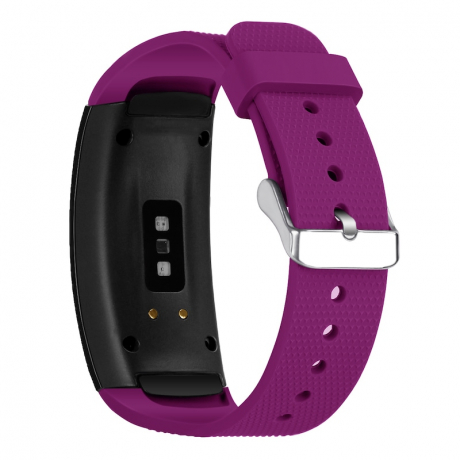 BStrap Silicone Land remienok na Samsung Gear Fit 2, dark purple (SSG005C03)