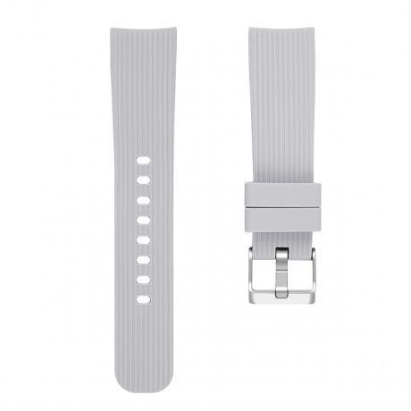 Bstrap Silicone Line (Small) remienok na Samsung Galaxy Watch Active 2 40/44mm, gray (SSG003C08)