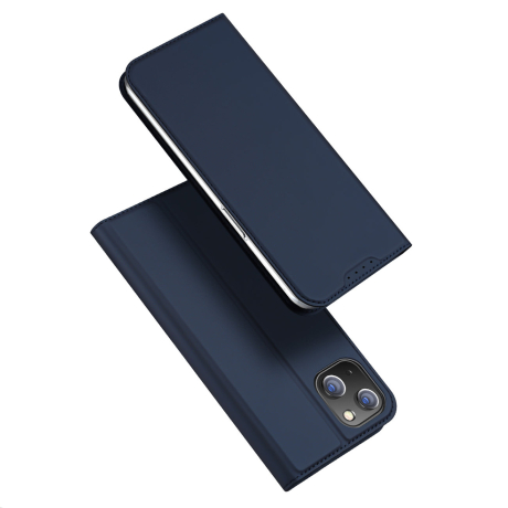 Dux Ducis Skin Pro knižkové puzdro na iPhone 15, modré