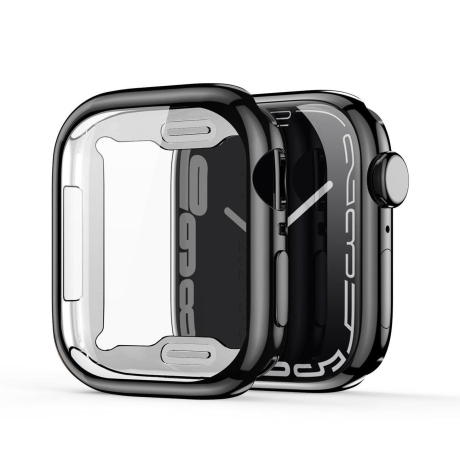 Dux Ducis Samo pouzdro so sklem na Apple 7 41mm, černé