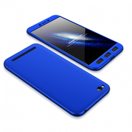 GKK 360 Full Body plastové púzdro na Xiaomi Redmi 5A, modré