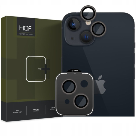 HOFI Camring ochranné sklo na kameru na iPhone 15 / 15 Plus, černé