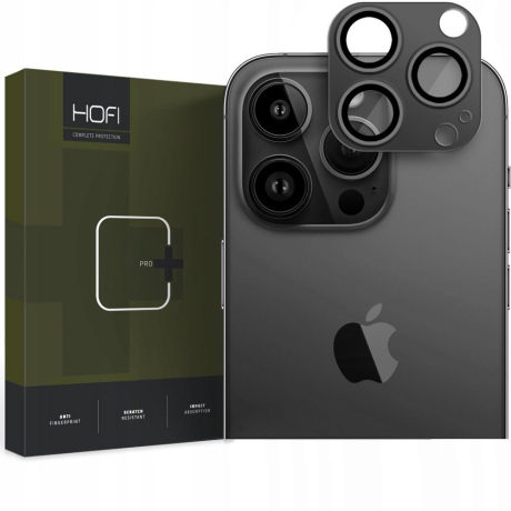 HOFI Fullcam Pro+ ochranné sklo na kameru na iPhone 15 Pro / 15 Pro Max, čierne