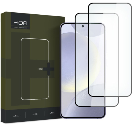 HOFI Glass Pro Full Screen 2x ochranné sklo na Samsung Galaxy S24 Plus, černé