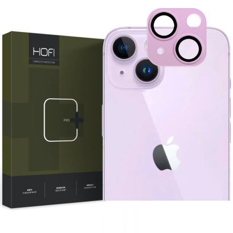 HOFI Fullcam Pro+ ochranné sklo na kameru na iPhone 14 / 14 Plus, fialové