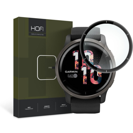 HOFI Hybrid ochranné sklo na Garmin Venu 2, černé
