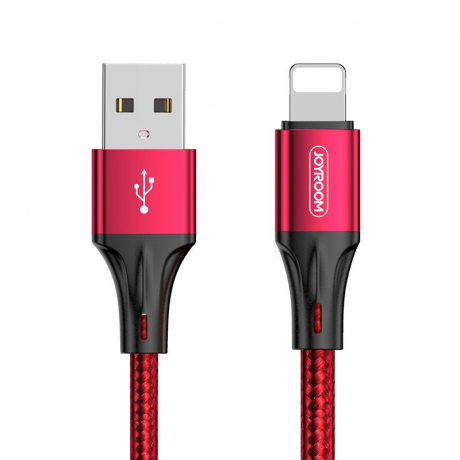 Joyroom Fast Charging kábel USB / Lightning 3A 1.5 m, červený (S-1530N1)