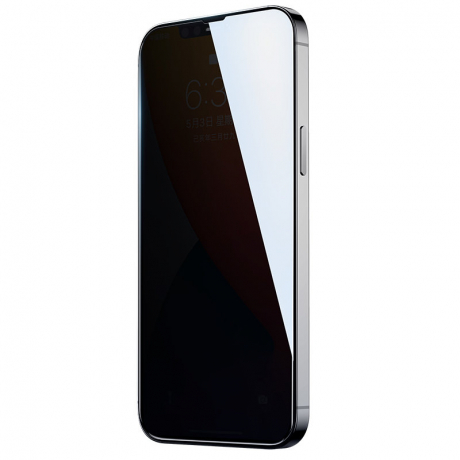 Joyroom Knight Privacy ochranné sklo na iPhone 13 Pro Max, čierne (JR-PF903)