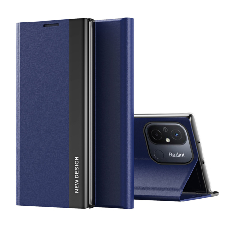 MG Sleep Case knižkové puzdro na Xiaomi Redmi Note 12 Pro / Poco X5 Pro 5G, modré
