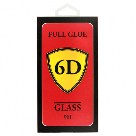 MG Full Glue 6D ochranné sklo na Samsung Galaxy A12 / M12, černé