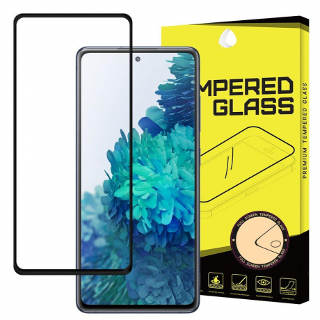 MG Full Glue Super Tough ochranné sklo na Samsung Galaxy A72, černé