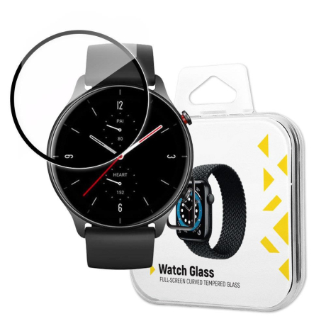 MG Watch Glass Hybrid ochranné sklo na Xiaomi Amazfit GTR 2E, černé
