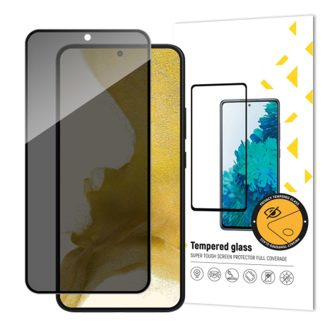 MG Full Glue Privacy ochranné sklo na Samsung Galaxy S23 Plus, černé