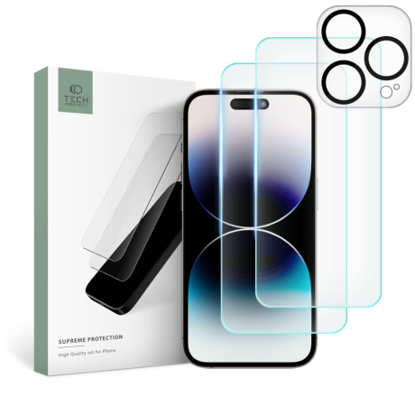 Tech-Protect Suname Set ochranné sklo na iPhone 15 Pro