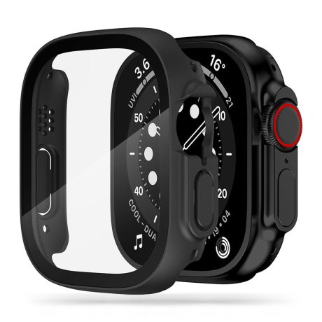 Tech-Protect Defense 360 puzdro s ochranným sklom na Apple Watch Ultra 49mm, čierne