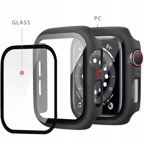 Tech-Protect Defense 360 pouzdro s ochranným sklem na Apple Watch Ultra 49mm, průsvitné