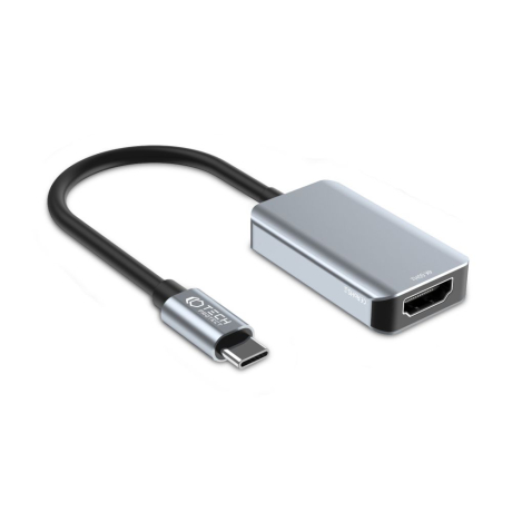 Tech-Protect Ultraboost adaptér USB-C / HDMI 4K, čierny