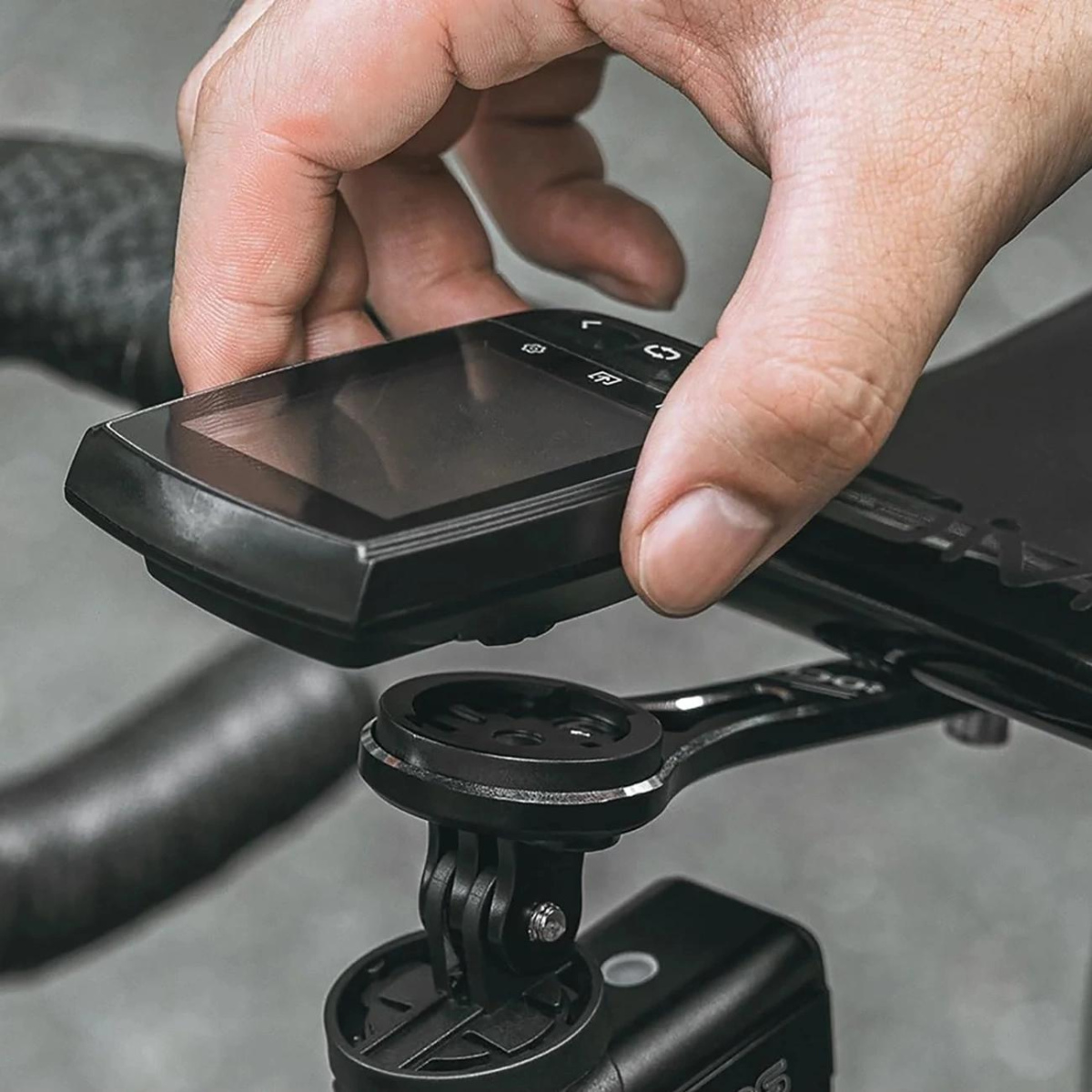 Rockbros Bike Mount nosilec za kolo za Garmin / GoPro, črn samo za 15 ...