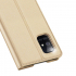 DUX DUCIS Skin Pro knížkové kožené pouzdro na Samsung Galaxy S20 FE 5G, zlaté DUX57209