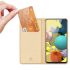 DUX DUCIS Skin Pro knížkové kožené pouzdro na Samsung Galaxy S20 FE 5G, zlaté DUX57209
