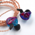KZ ZST hybridní HiFi sluchátka do uší, barevné KZ-ZSTCL
