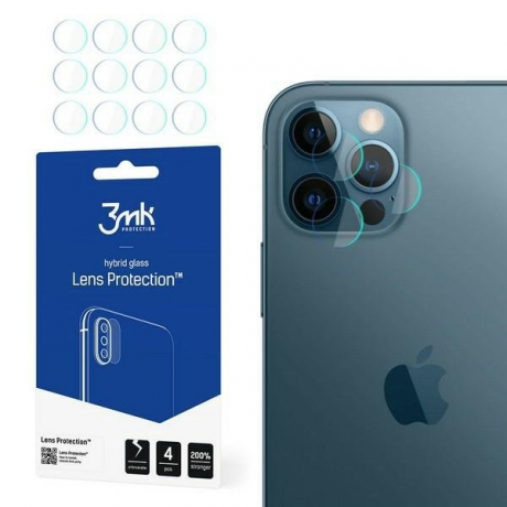 3MK Lens Protect 4x ochranné sklo na kameru iPhone 12 Pro