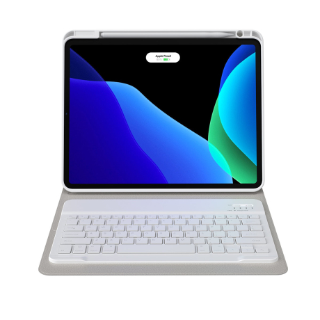 Baseus Brilliance pouzdro s klávesnicí na iPad 11\'\' 2021/2020/2018, bílé (ARJK000002)