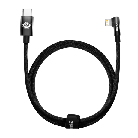 Baseus MVP Elbow kábel USB-C / Lightning 20W 1m, čierny