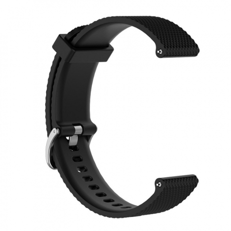 Samsung Galaxy Watch 3 45mm Silicone Bredon remienok, Black