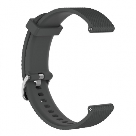 BStrap Silicone Bredon remienok na Samsung Galaxy Watch 3 45mm, dark gray (SHU001C0601)