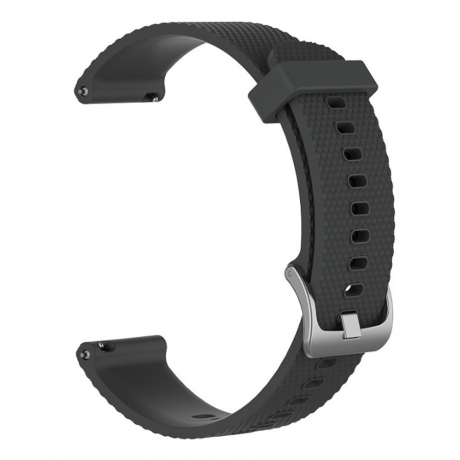 BStrap Silicone Bredon řemínek na Huawei Watch GT3 46mm, dark gray (SHU001C0610)