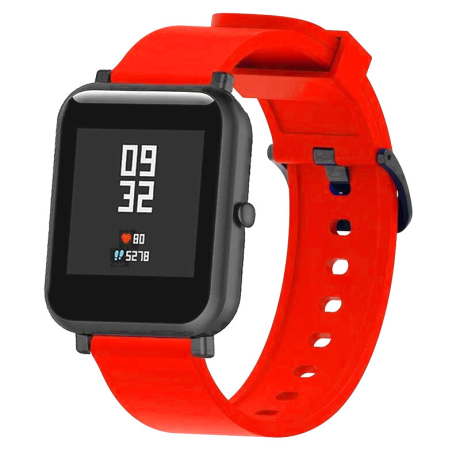 BStrap Silicone V4 řemínek na Huawei Watch GT3 42mm, red (SXI009C0208)