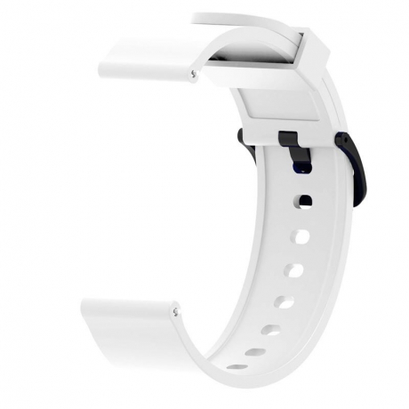 BStrap Silicone V4 remienok na Samsung Galaxy Watch 3 41mm, white (SXI009C0301)
