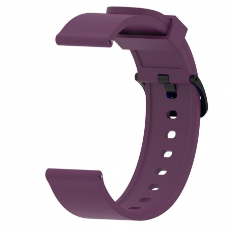 BStrap Silicone V4 řemínek na Samsung Galaxy Watch 3 41mm, dark purple (SXI009C0801)