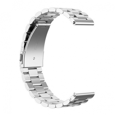 BStrap Stainless Steel remienok na Huawei Watch GT/GT2 46mm, silver (SHU003C02)