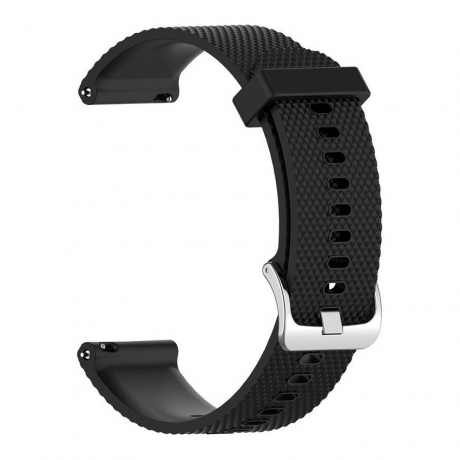BStrap Silicone Land řemínek na Huawei Watch GT/GT2 46mm, black (SGA006C0105)