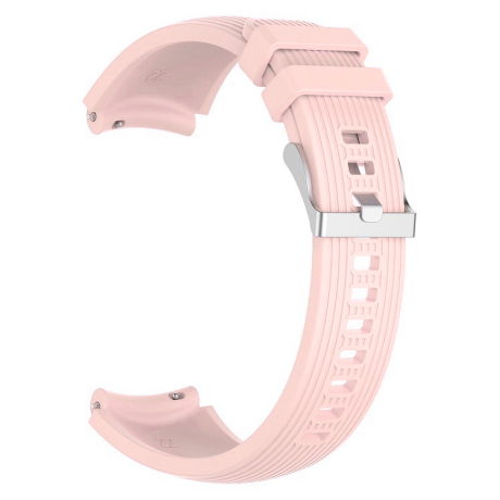 BStrap Silicone Davis szíj Huawei Watch GT/GT2 46mm, sand pink (SSG008C1003)