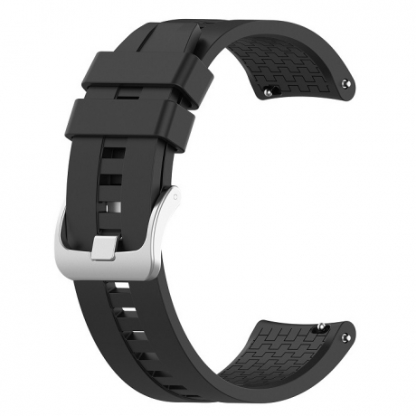 BStrap Silicone Cube remienok na Huawei Watch 3 / 3 Pro, black (SHU004C0111)