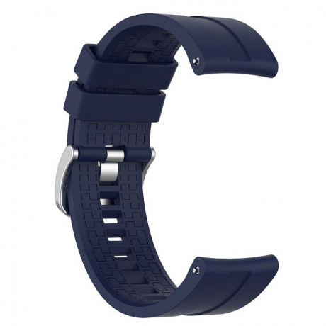 BStrap Silicone Cube remienok na Huawei Watch GT 42mm, dark blue (SHU004C04)