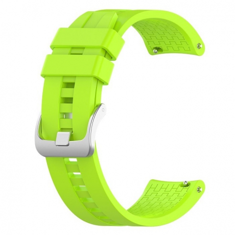BStrap Silicone Cube řemínek na Huawei Watch 3 / 3 Pro, fruit green (SHU004C0611)