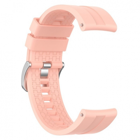 BStrap Silicone Cube remienok na Samsung Galaxy Watch 3 45mm, sand pink (SHU004C0901)