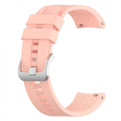 BStrap Silicone Cube řemínek na Huawei Watch 3 / 3 Pro, sand pink (SHU004C0911)